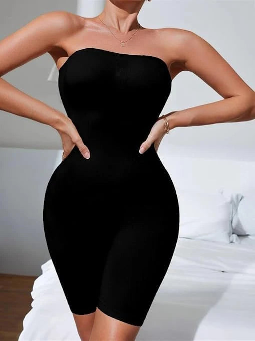 Strapless Butt Lifting Body Shaper