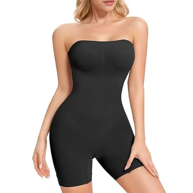 Strapless Butt Lifting Body Shaper